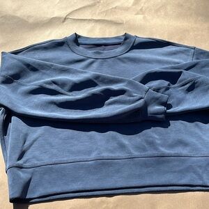 Lululemon Softstreme Perfectly Oversized Cropped Crew Size 4